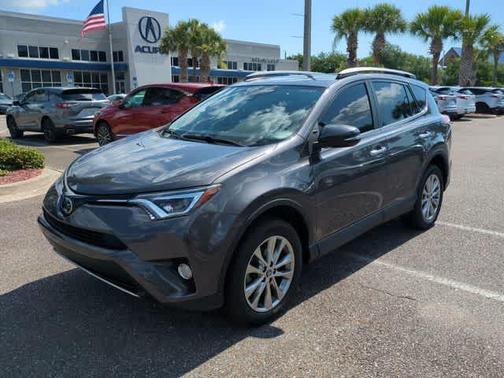 Gray 2017 Toyota RAV4 Limited