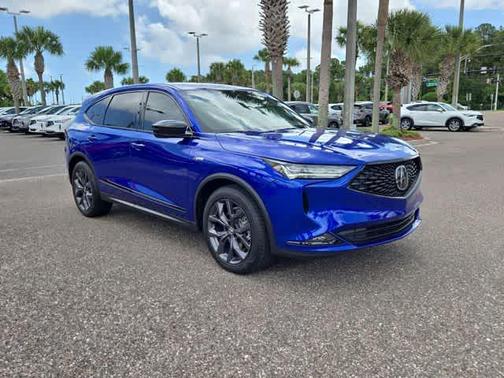 Blue 2024 Acura MDX A-Spec