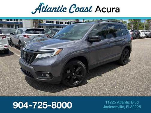 Blue 2021 Honda Passport Elite