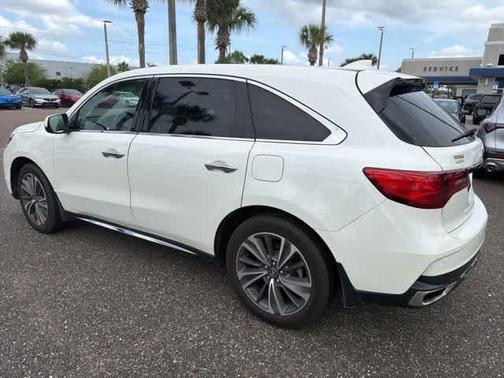 White 2019 Acura MDX 3.5L w/Technology Package