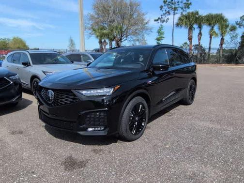 Black 2026 Acura MDX A-Spec Advance Package