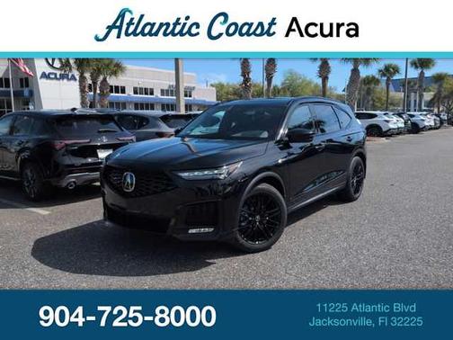 Black 2026 Acura MDX A-Spec Advance Package