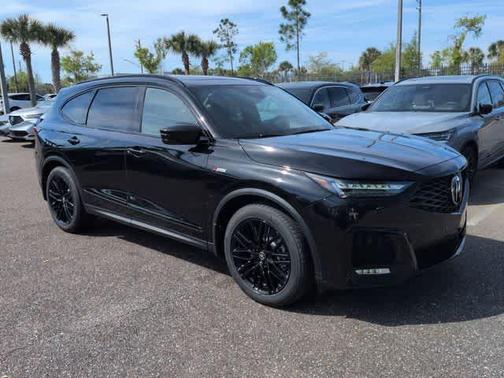 Black 2026 Acura MDX A-Spec Advance Package