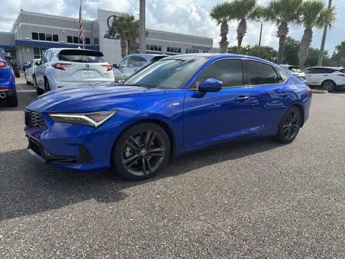 Blue 2024 Acura Integra A-Spec Technology