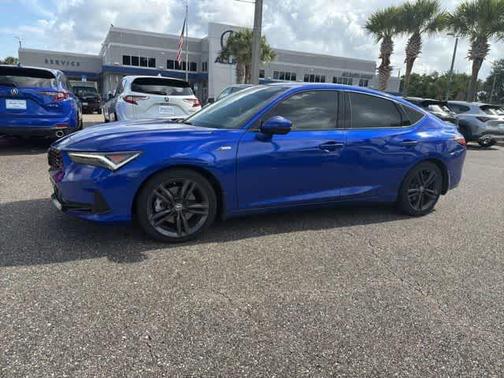 Blue 2024 Acura Integra A-Spec Technology