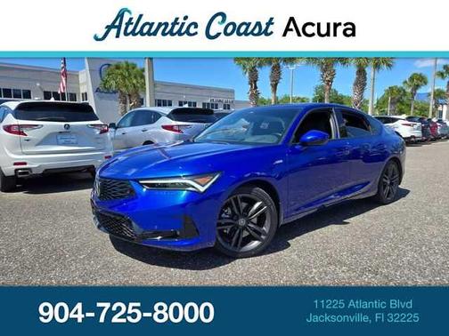 Blue 2024 Acura Integra A-Spec Technology