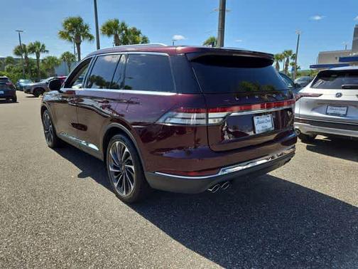 Red 2022 Lincoln Aviator Reserve RWD