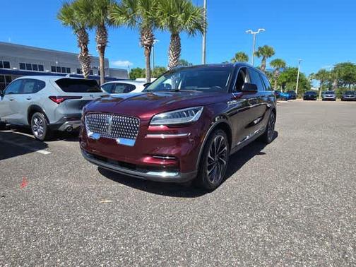Red 2022 Lincoln Aviator Reserve RWD