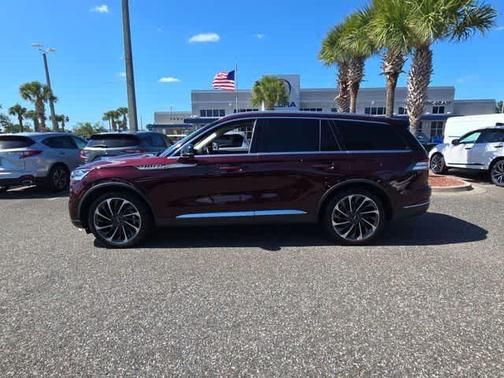 Red 2022 Lincoln Aviator Reserve RWD