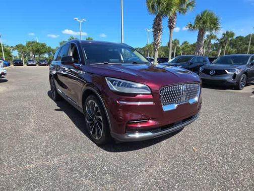 Red 2022 Lincoln Aviator Reserve RWD