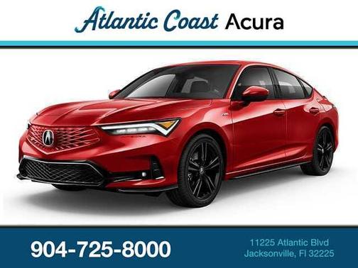 Red 2026 Acura Integra w/A-Spec Package