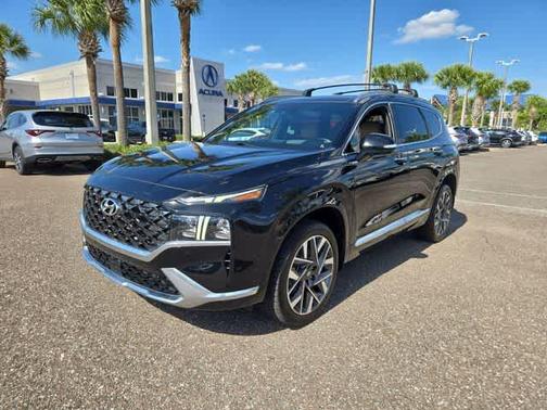Black 2023 Hyundai SANTA FE Calligraphy