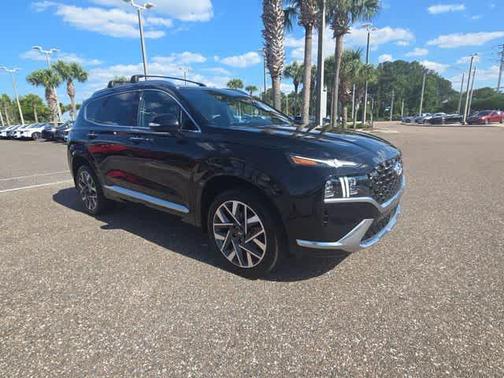 Black 2023 Hyundai SANTA FE Calligraphy