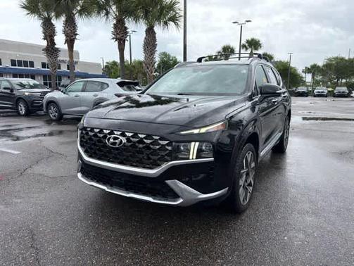 Black 2023 Hyundai SANTA FE Calligraphy