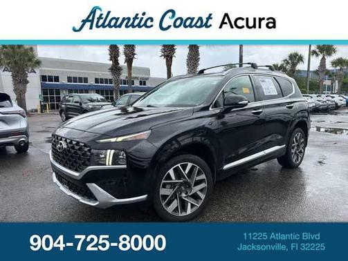 Black 2023 Hyundai SANTA FE Calligraphy