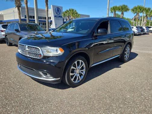 Black 2018 Dodge Durango SXT