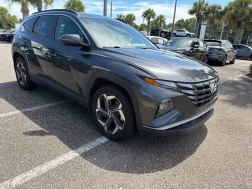Gray 2023 Hyundai TUCSON SEL