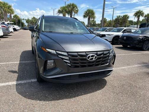 Gray 2023 Hyundai TUCSON SEL