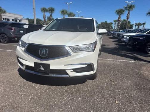 White 2019 Acura MDX 3.5L