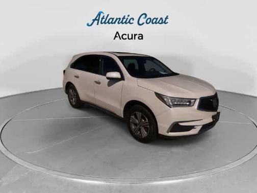 White 2019 Acura MDX 3.5L