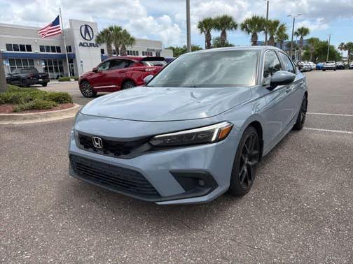 Gray 2023 Honda Civic Sport Touring