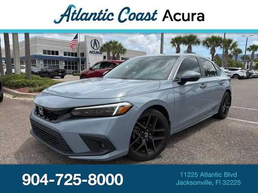 Gray 2023 Honda Civic Sport Touring