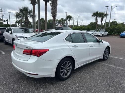 White 2018 Acura TLX FWD