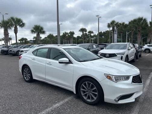 White 2018 Acura TLX FWD