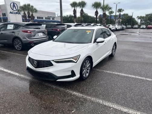 White 2025 Acura Integra Base
