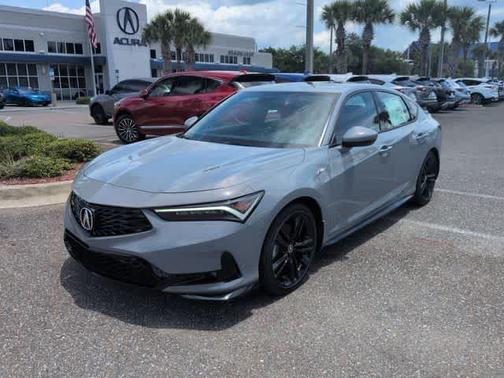 Gray 2026 Acura Integra w/A-Spec Package