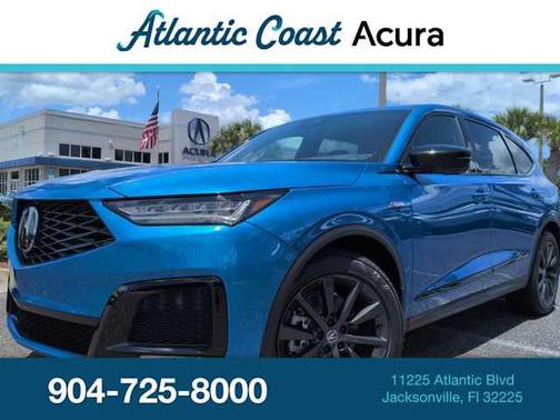 Blue 2026 Acura MDX A-Spec