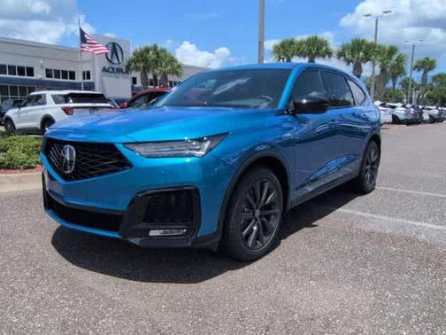 Blue 2026 Acura MDX A-Spec