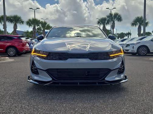 Gray 2023 Kia K5 GT-Line