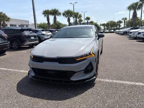 Gray 2023 Kia K5 GT-Line