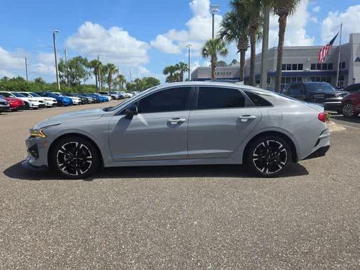 Gray 2023 Kia K5 GT-Line