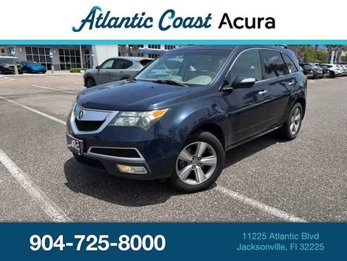 Blue 2012 Acura MDX 3.7L Technology