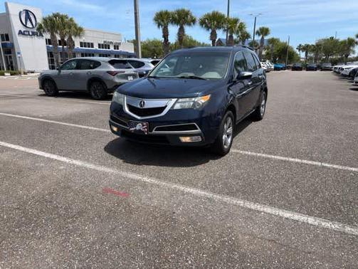 Blue 2012 Acura MDX 3.7L Technology