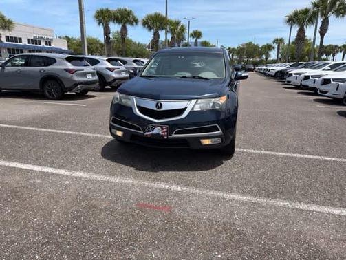 Blue 2012 Acura MDX 3.7L Technology