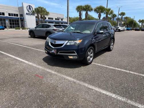 Blue 2012 Acura MDX 3.7L Technology