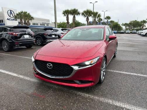 Soul Red Crystal Metallic 2023 Mazda Mazda3 FWD w/Preferred Package