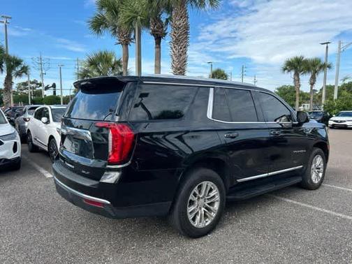 Black 2021 GMC Yukon SLT