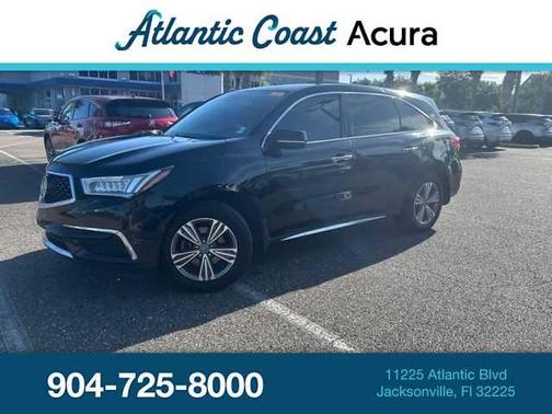 White 2020 Acura MDX 3.5L