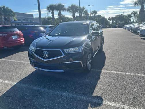 White 2020 Acura MDX 3.5L