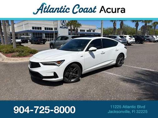 White 2023 Acura Integra A-Spec Technology