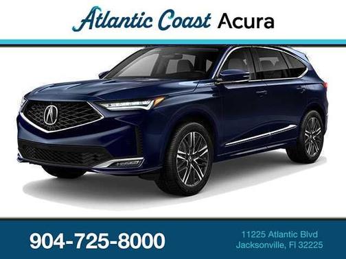 Blue 2026 Acura MDX Advance Package
