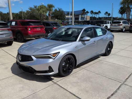 Silver 2026 Acura Integra w/A-Spec Package