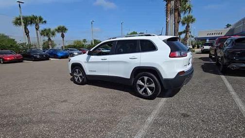 Bright White Clearcoat 2019 Jeep Cherokee Limited