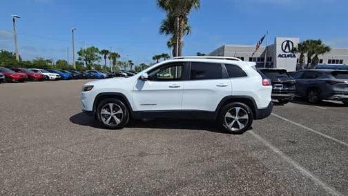 Bright White Clearcoat 2019 Jeep Cherokee Limited