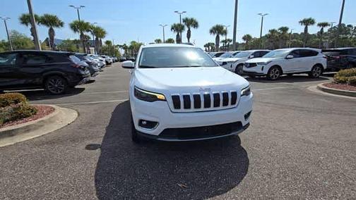 Bright White Clearcoat 2019 Jeep Cherokee Limited