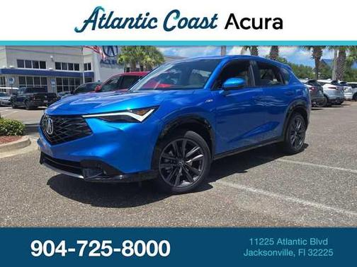 Blue 2026 Acura ADX A-Spec